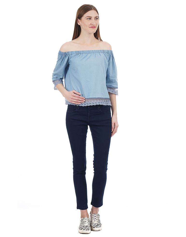 Pepe Jeans London Women Casual Wear Solid Jeans